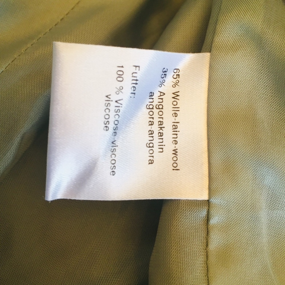 Akris Punto Wool Angora Blazer Jacket Size 4 - Picture 3 of 9